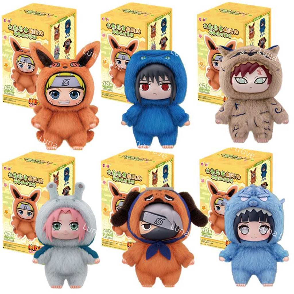 Naruto Beast Party Blind Box – 6 Mystery Figures Inside