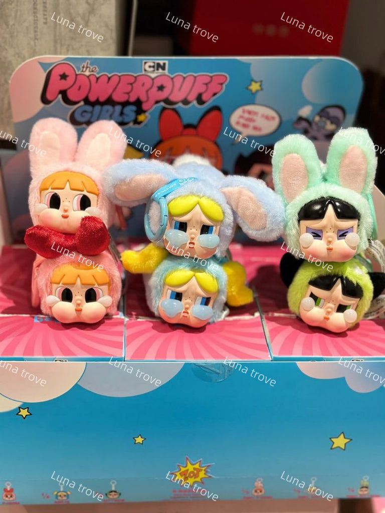 Powerpuff Girls Crybaby Blind Box – Surprise Plush Keychain Toy (Original Collectible)